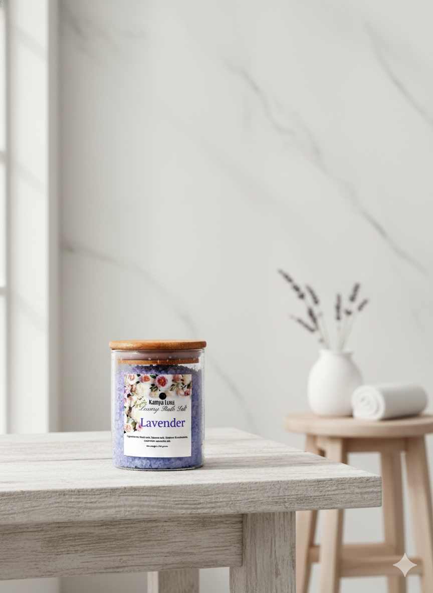 Kamya Luxē luxury Bath Salt – Lavender