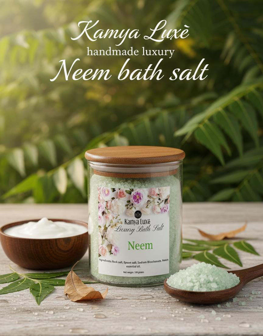 Kamya Luxē Luxury Bath Salt – Neem