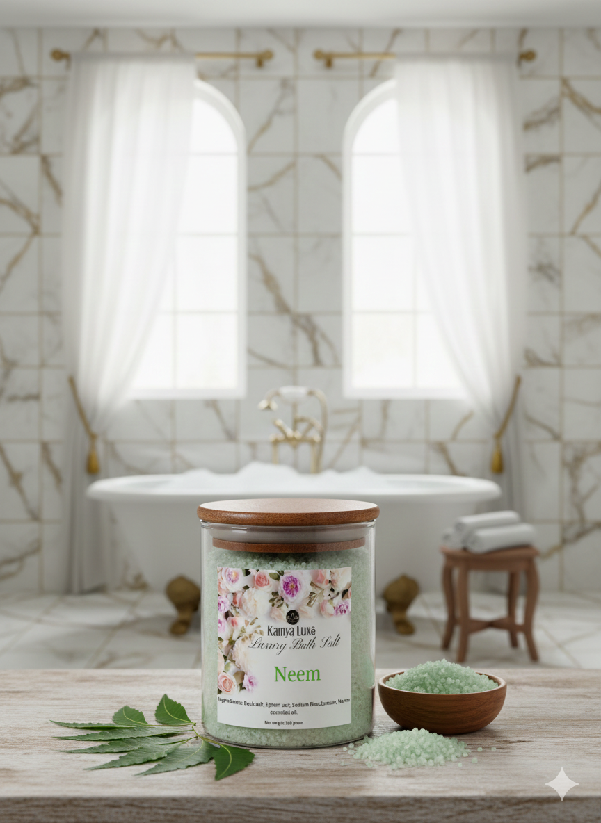 Kamya Luxē Luxury Bath Salt – Neem